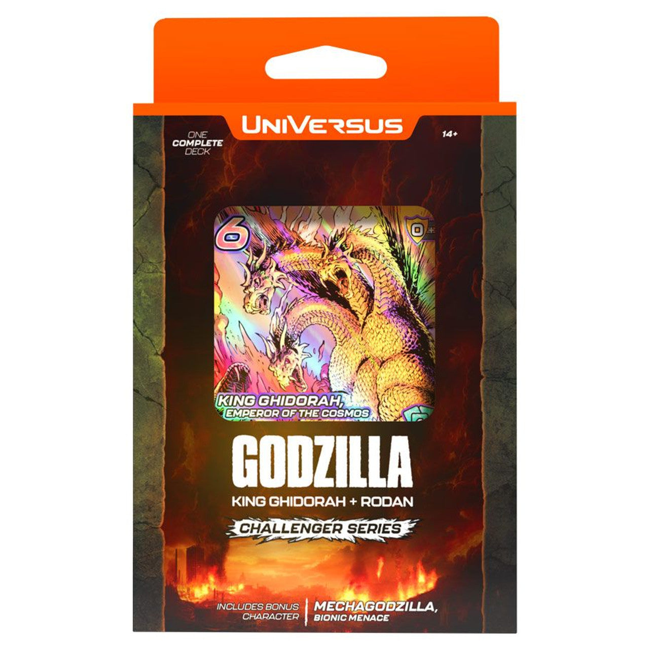 Image of UniVersus CCG: Challenger Series Display- Godzilla & Mothra / King Ghidorah & Rodan